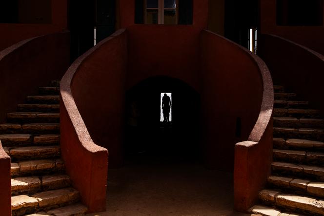 La porte dite du «&nbsp;voyage sans retour&nbsp;», dans la Maison des esclaves de l’île de Gorée, au Sénégal, le 8&nbsp;mai 2024.