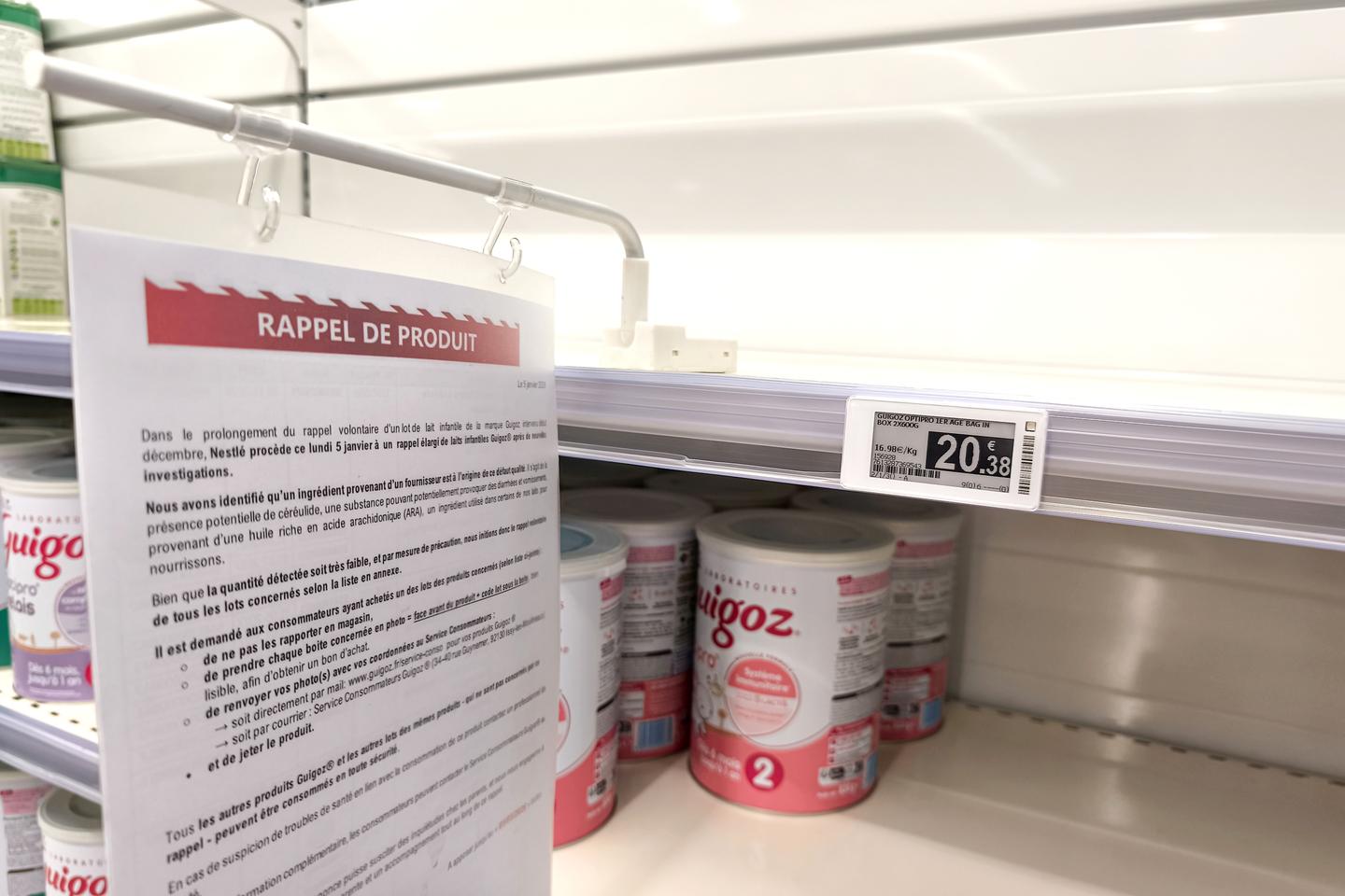 L’acide arachidonique, un ingrédient-clé au cœur de l’affaire des laits infantiles contaminés