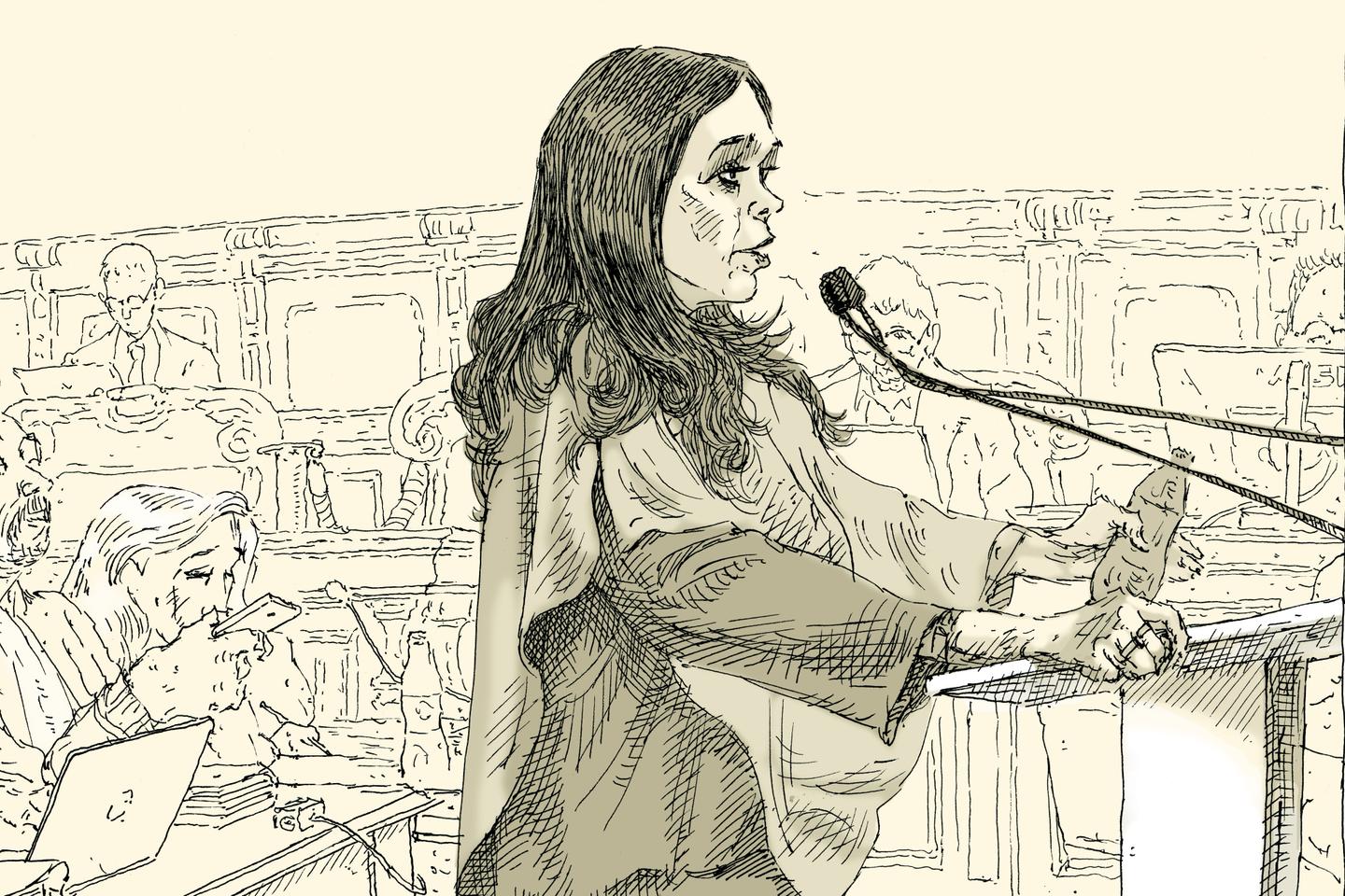 Au procès en appel des assistants parlementaires du FN : « Je voyais les choses, mais je n’en pense rien »