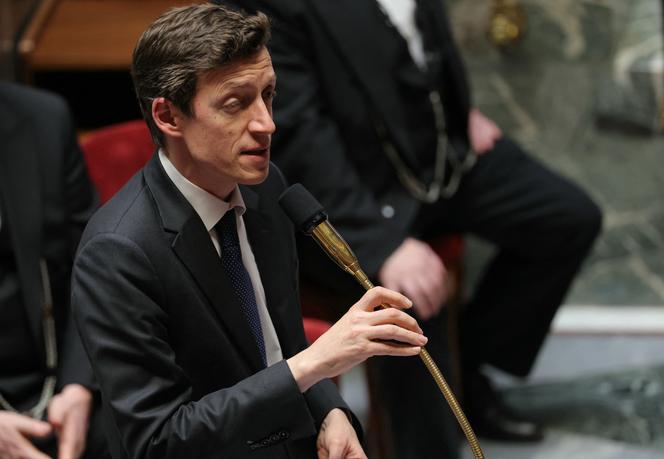 Le ministre de l’éducation nationale, Edouard Geffray, à l’Assemblée nationale, à Paris, le 28 janvier 2026.