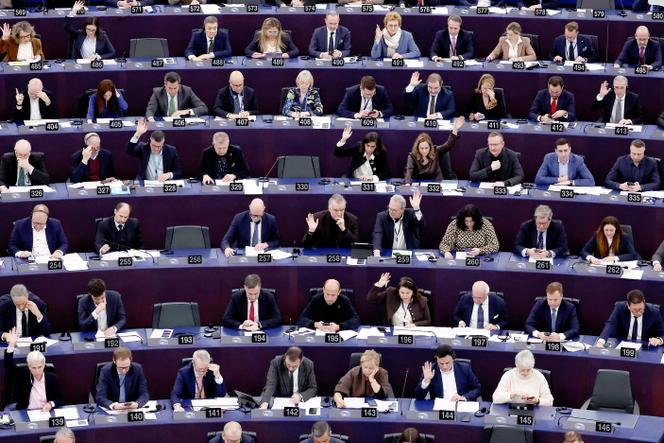 Les députés européens votent le renvoi de l’accord avec le Mercosur, à Strasbourg, le 21&nbsp;janvier 2026.