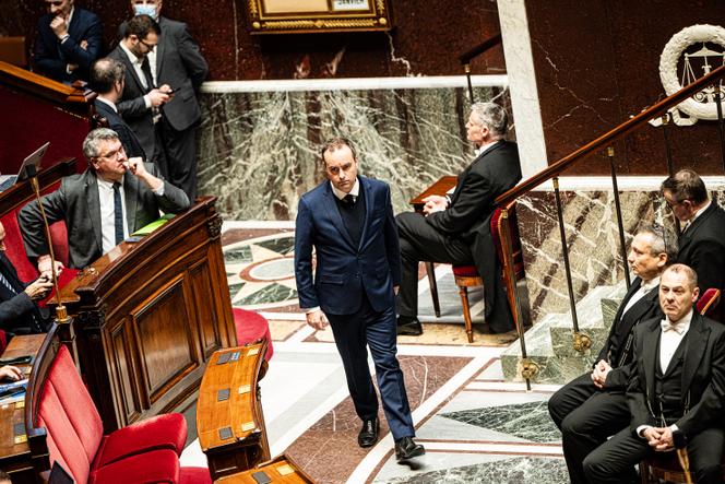 Le premier ministre, Sébastien Lecornu, lors de la séance des Questions au gouvernement, à l’Assemblée nationale, à Paris, le 27 janvier 2026.