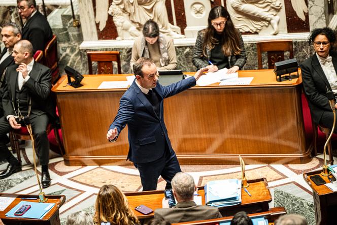 Le premier ministre, Sébastien Lecornu, à l’Assemblée nationale, à Paris, le 27 janvier 2026.