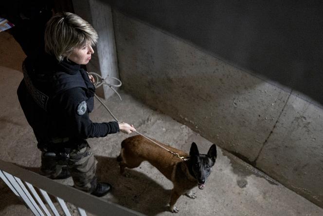 Durante uma operação de combate à delinquência em Obernai (Baixo Reno), 15 de dezembro de 2025.