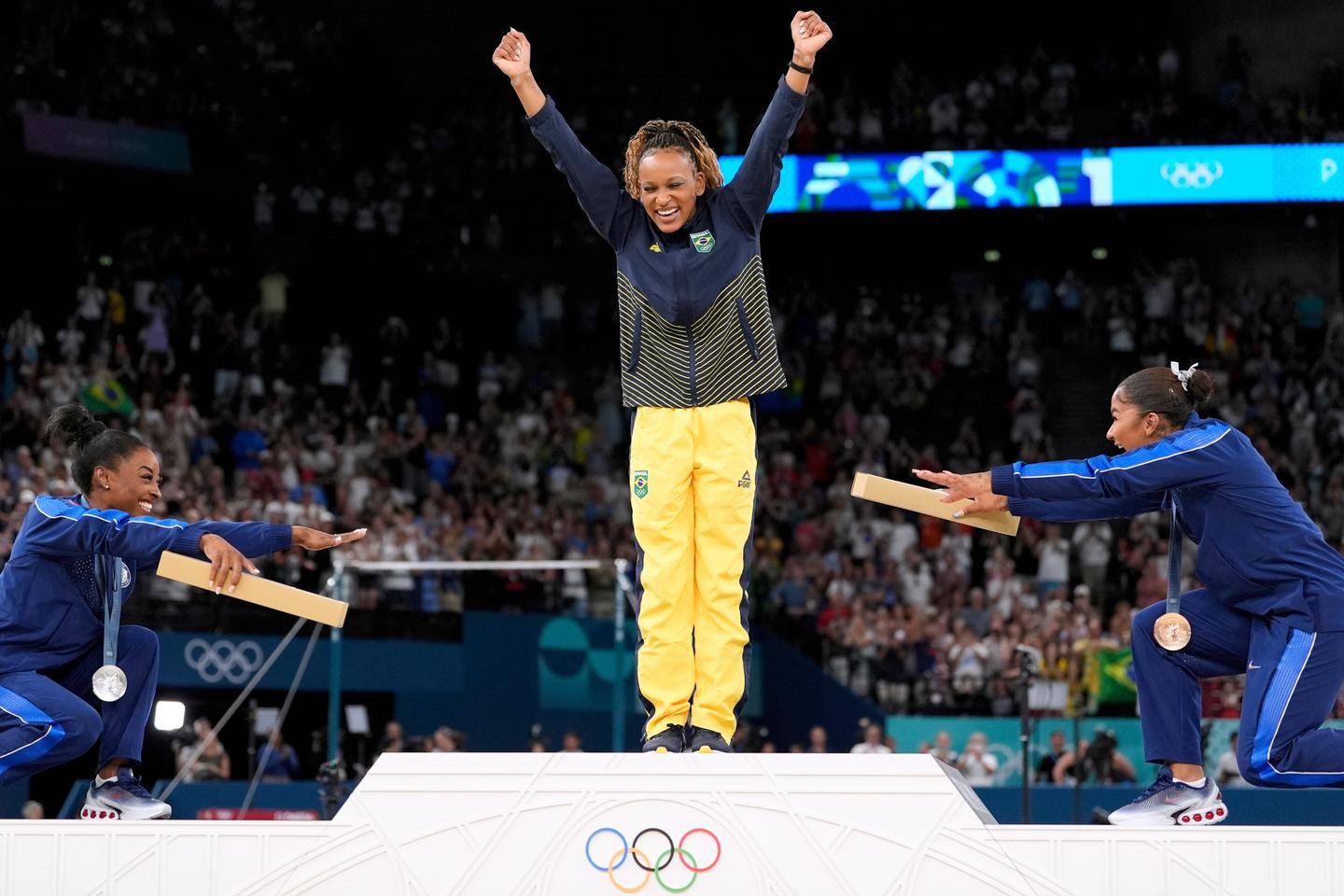 La gymnaste américaine Jordan Chiles obtient l’annulation du retrait de sa médaille olympique