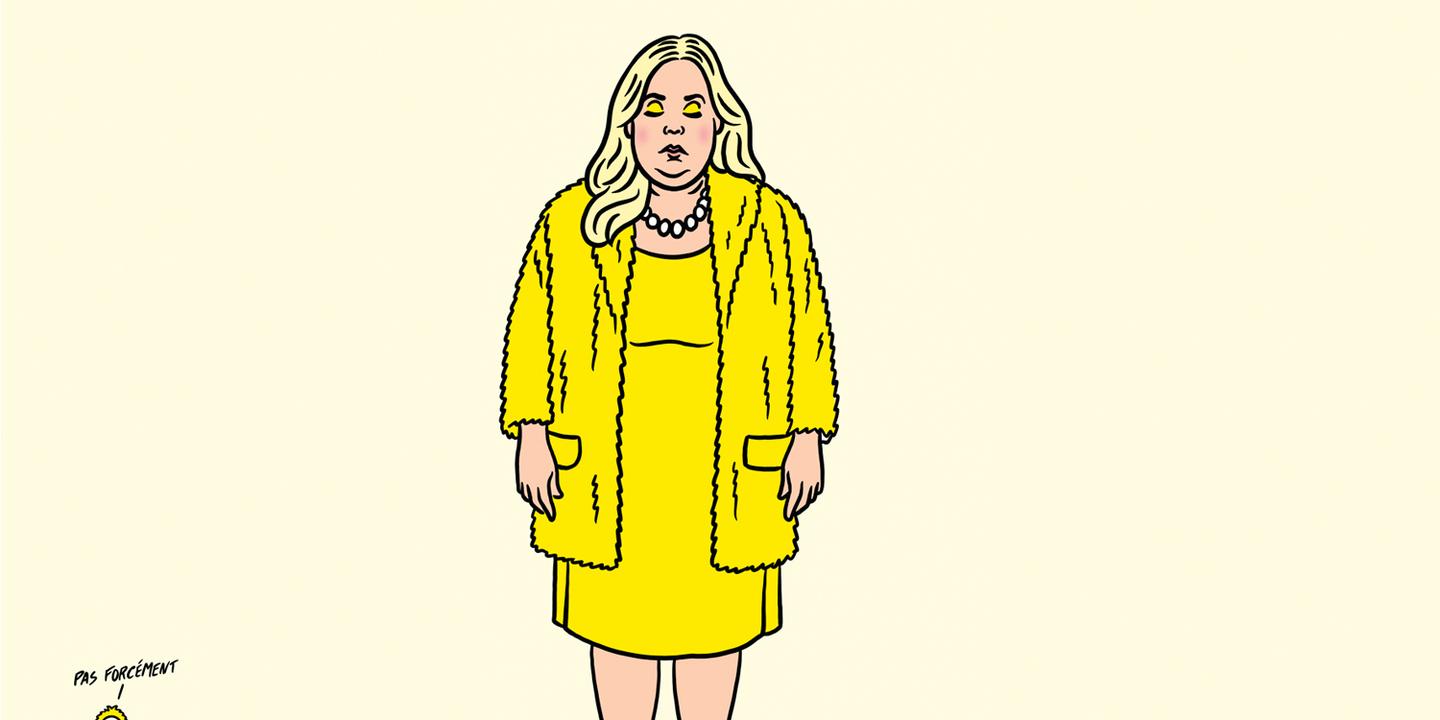 Sarah Knafo et le jaune pétant : une stratégie politique sous le signe de la couleur