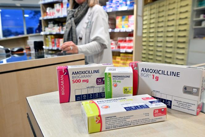 Dans une pharmacie de Brives-la-Gaillarde (Corrèze), le 11 décembre 2023.