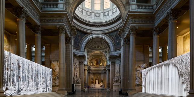 Au Panthéon, l’artiste Nicolas Daubanes aimante 10 lieux de mémoire