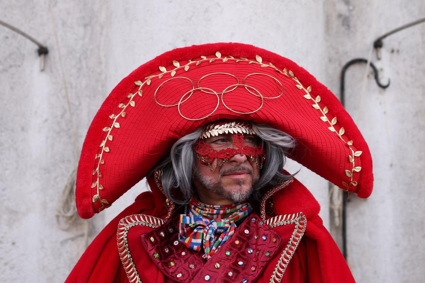 Les photos du carnaval de Venise 2026, placé sous le signe des JO d’hiver