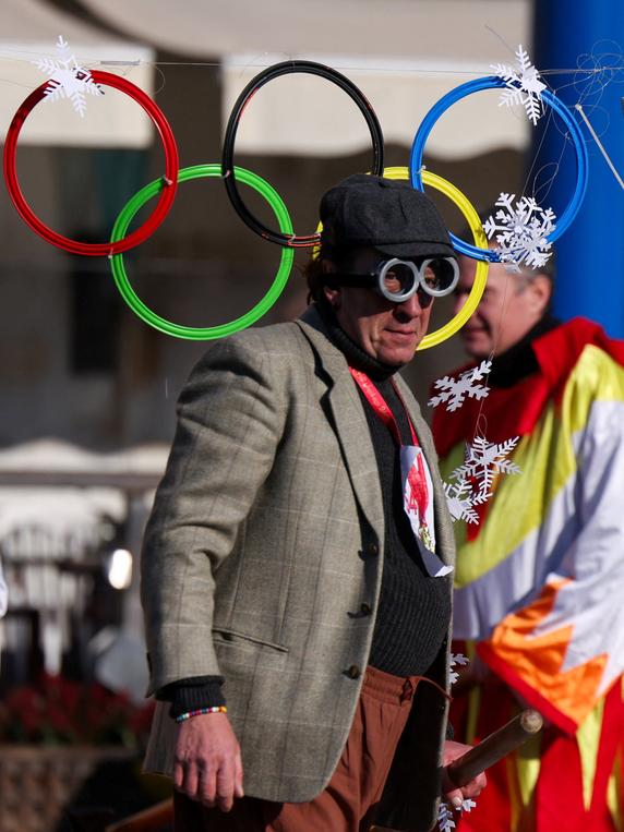 Place Saint-Marc, à Venise (Italie), le 31 janvier 2026.