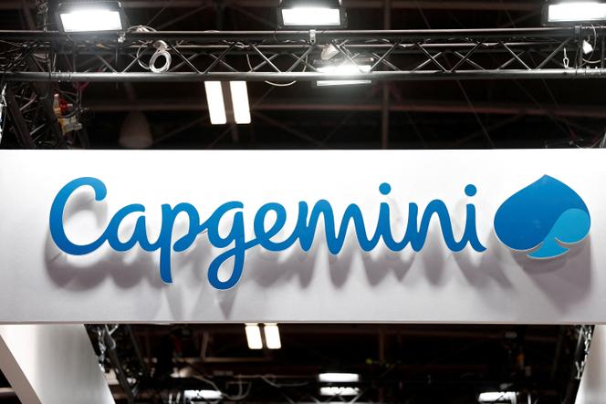 Le logo de Capgemini à la conférence Viva Technology, à Paris, le 12 juin 2025.