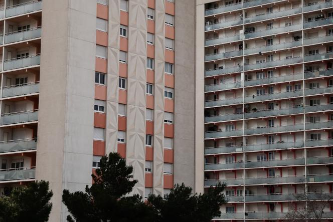 Des immeubles dans le 15e arrondissement de Marseille, le 19 janvier 2026.