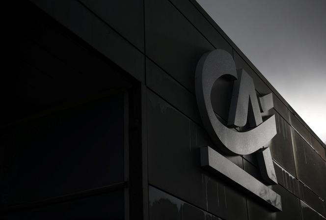 A l’extérieur d’une agence bancaire à Rézé (Loire-Atlantique), le 3 février 2026.