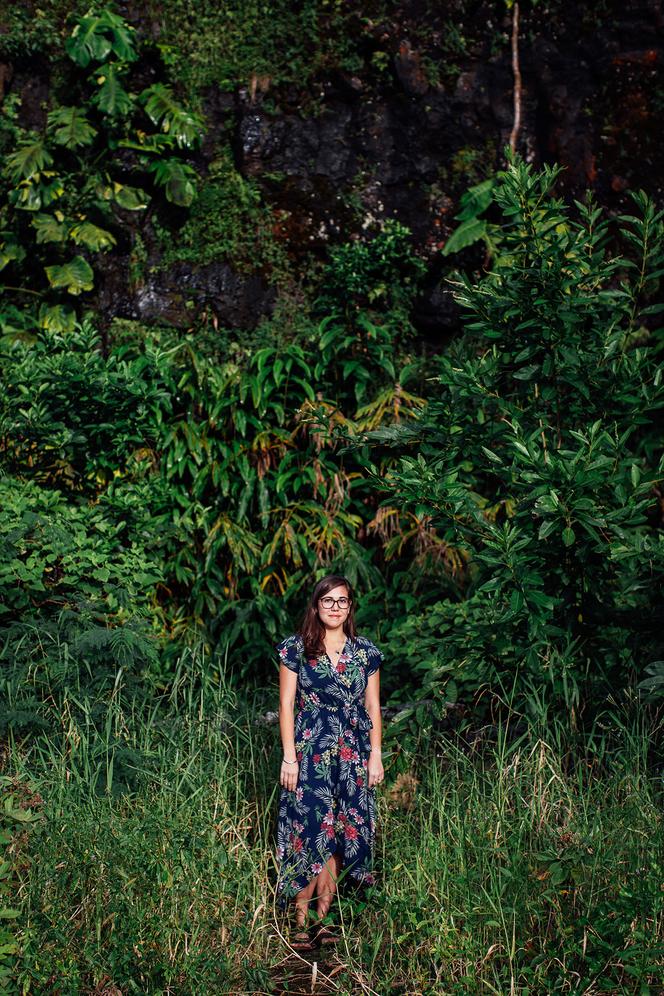 Escritora americana Megan Kamalei Kakimoto, em 2023.