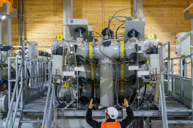 Le poste électrique de Tolbiac, à Paris, le 30 octobre 2024. 
