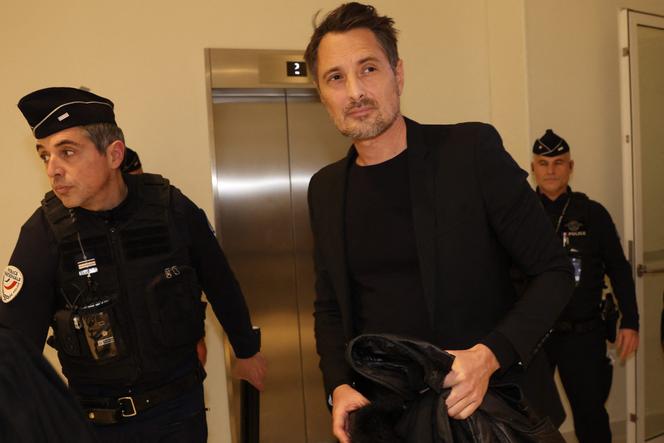 L’animateur Vincent Cerutti, au tribunal judiciaire de Paris, le 4 février 2026.