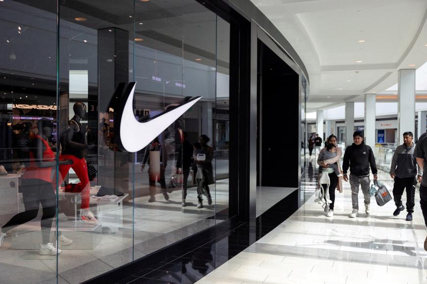 Un magasin Nike de King of Prussia (Pennsylvanie), le 3 avril 2025.