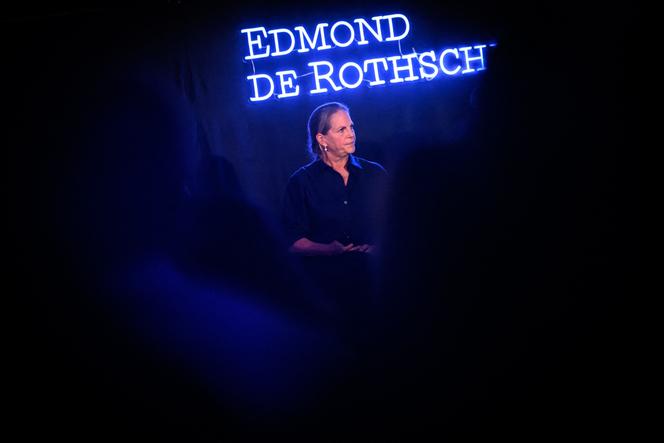 Ariane de Rothschild, patronne du groupe Edmond de Rothschild, lors d’une conférence de presse, à Paris, le 3 décembre 2025.