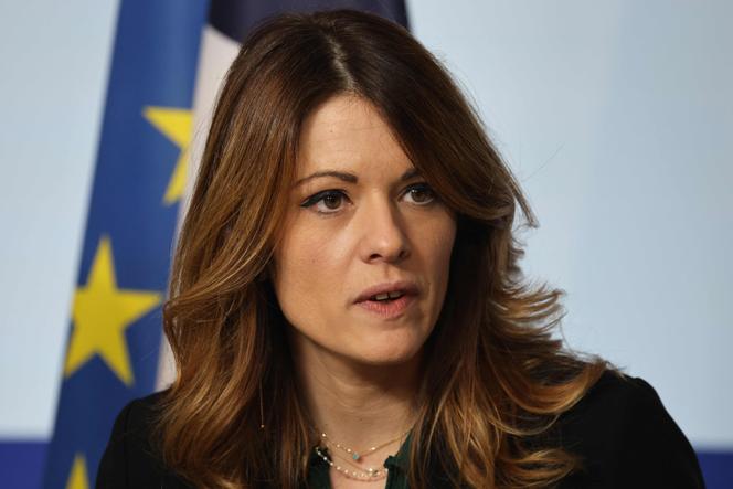 Maud Bregeon, porte-parole du gouvernement, à Paris, le 4 février 2026.