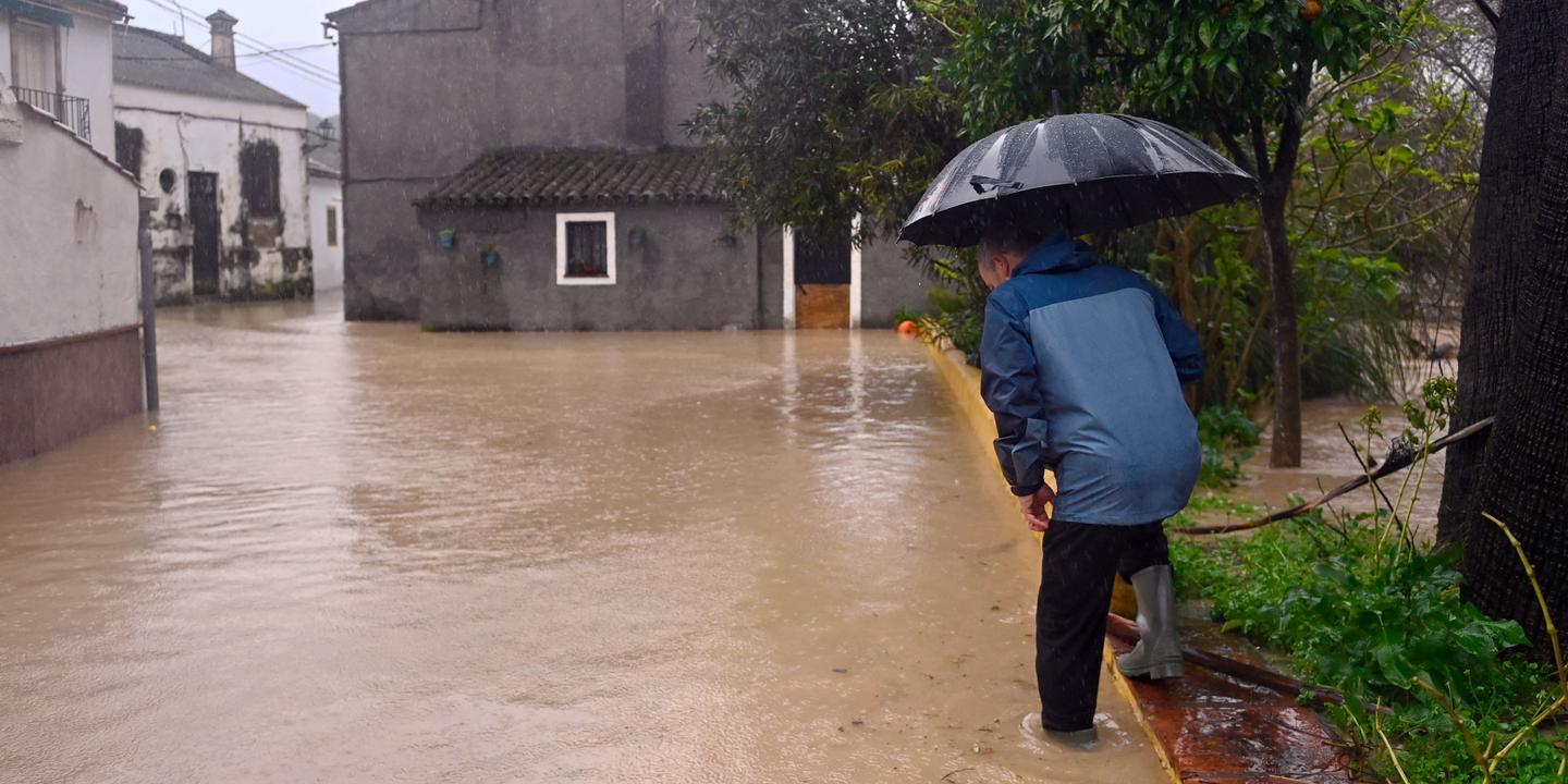 Dépression Leonardo : fin de l’alerte rouge aux pluies dans le sud de l’Espagne, une femme portée disparue