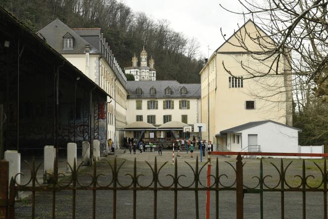 Le complexe scolaire catholique Le Beau Rameau, anciennement Notre-Dame de Bétharram, à Lestelle-Betharram (Pyrénées-Atlantiques), le 28 mars 2025.