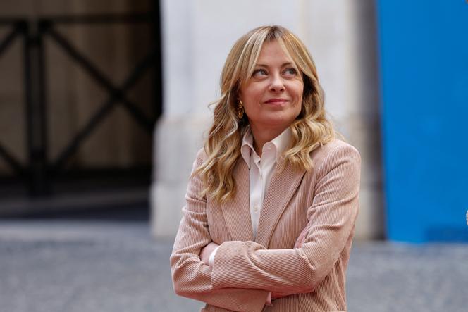 La présidente du conseil italien, Giorgia Meloni, à Rome, le 5&nbsp;février 2026.