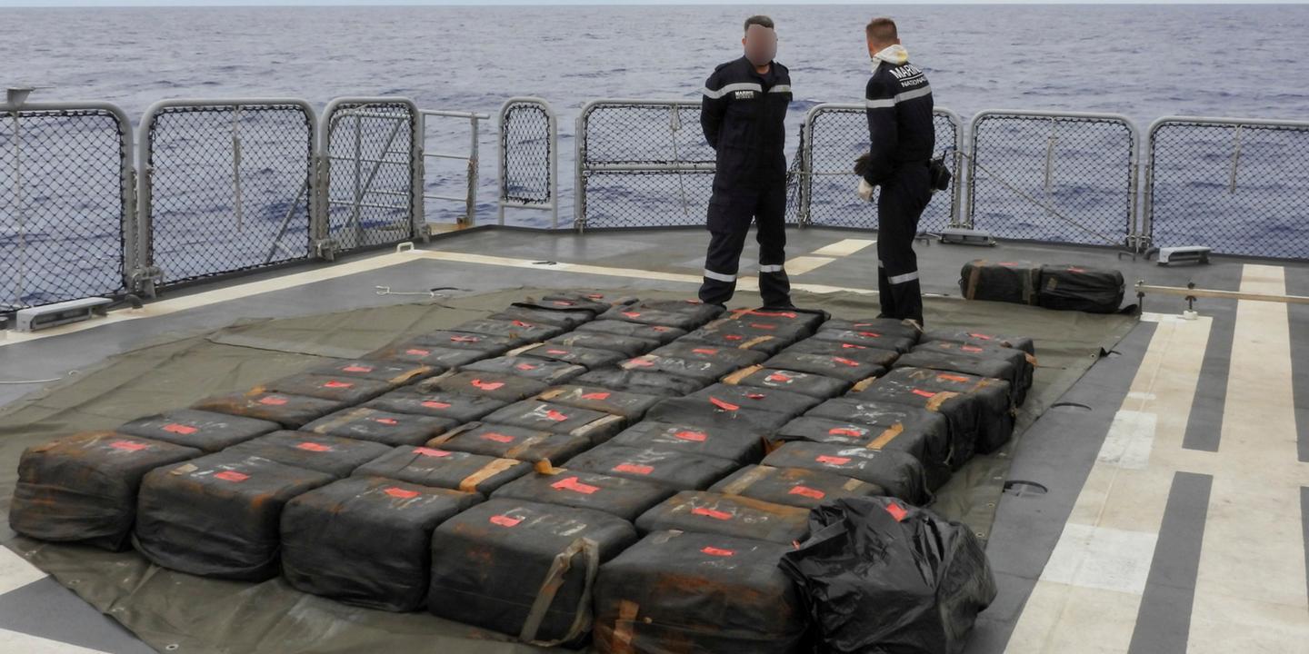 Plus de quatre tonnes de cocaïne saisies en Polynésie française par la Marine nationale