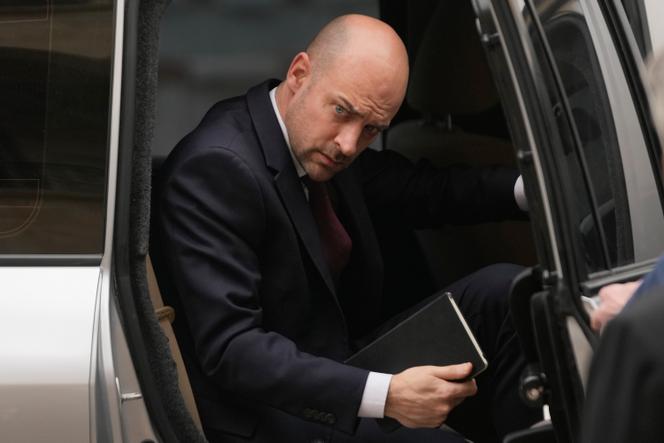 Le ministre des affaires étrangères, Jean-Noël Barrot, le 6 février 2026 à  Beyrouth, au Liban. 