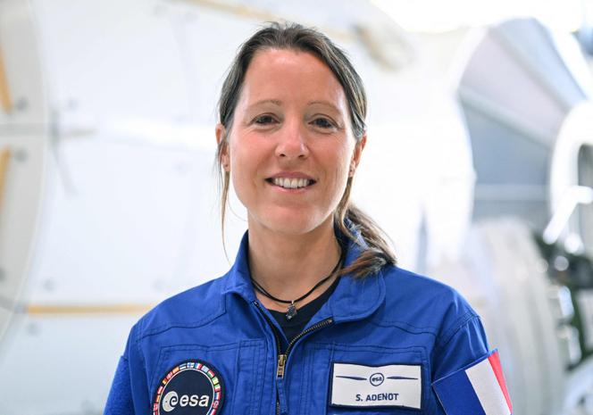 Sophie Adenot, au Centre européen des astronautes (EAC) à Cologne, en Allemagne, le 3 mai 2023. 