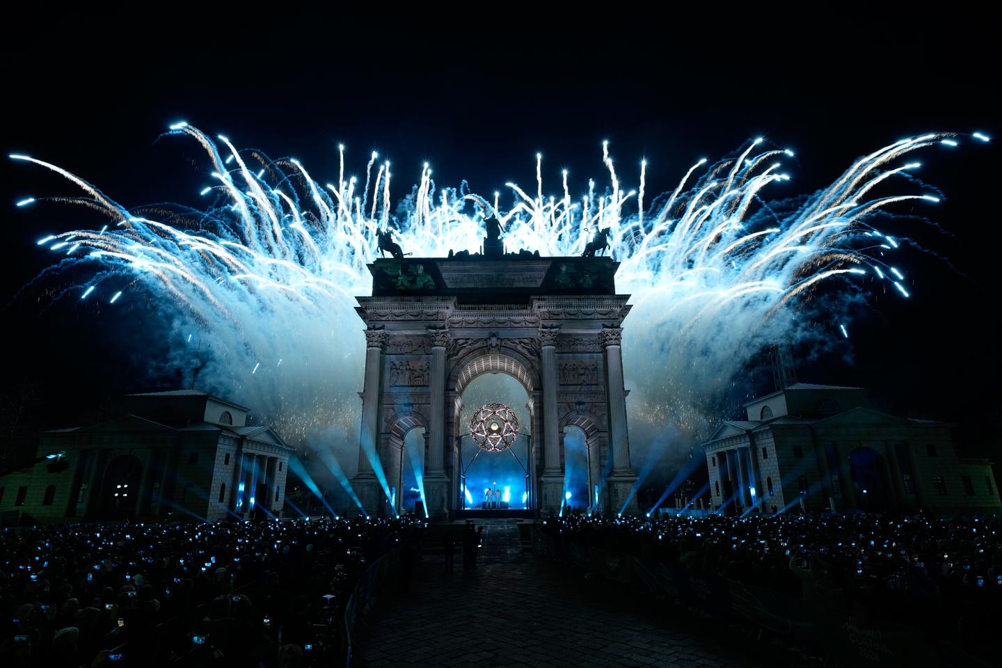 les images de la cérémonie d’ouverture, de Milan à Cortina d’Ampezzo