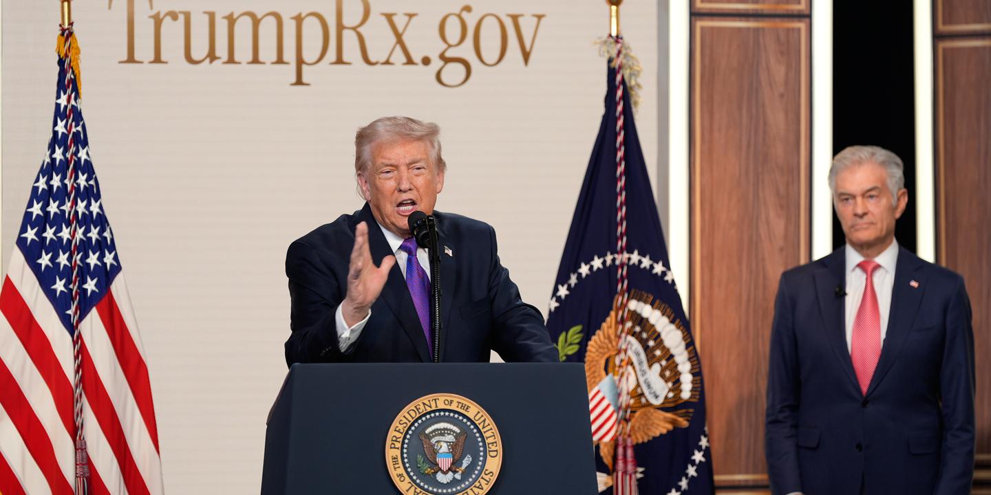 Donald Trump lance un site Internet à son nom pour acheter des médicaments à prix réduits