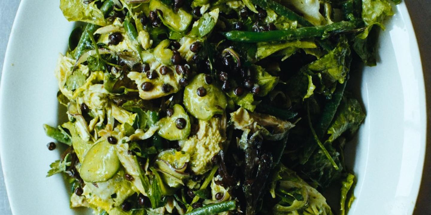 La recette de la salade de poulet à l'estragon de Jesse Jenkins