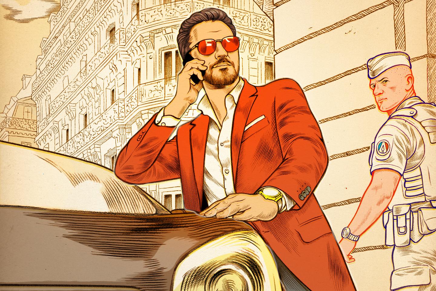 The international drug trafficker who operated right next to the Elysée Palace