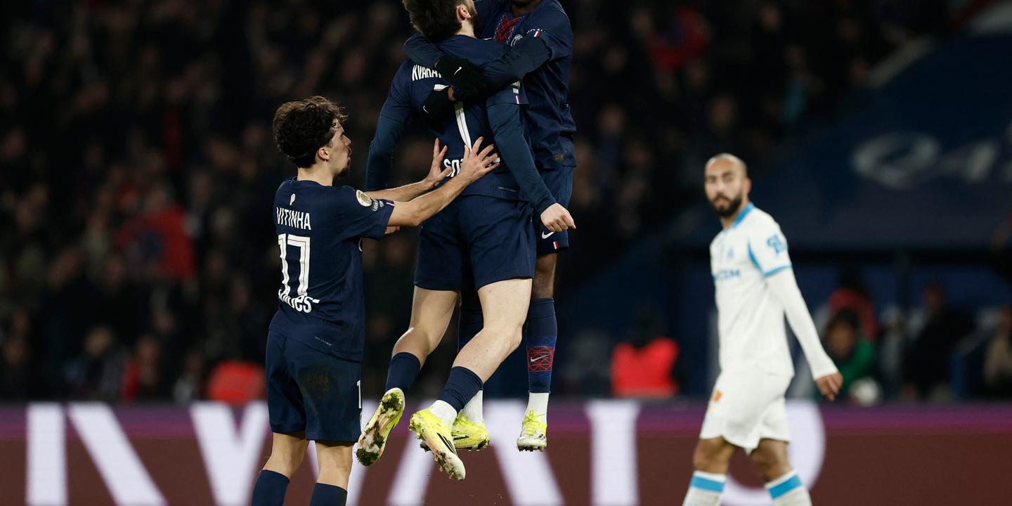 le Paris Saint-Germain s’impose face à l’Olympique de Marseille et remporte un « classique » historique