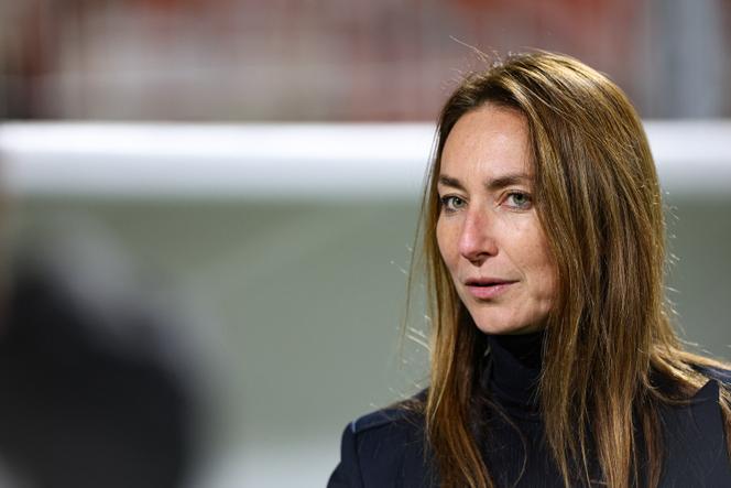 Gaëtane Thiney, directrice sportive du PFC, au centre d'entrainement Robert-Louis-Dreyfus de Martigues (Bouches-du-Rhône), le 30&nbsp;janvier 2026.