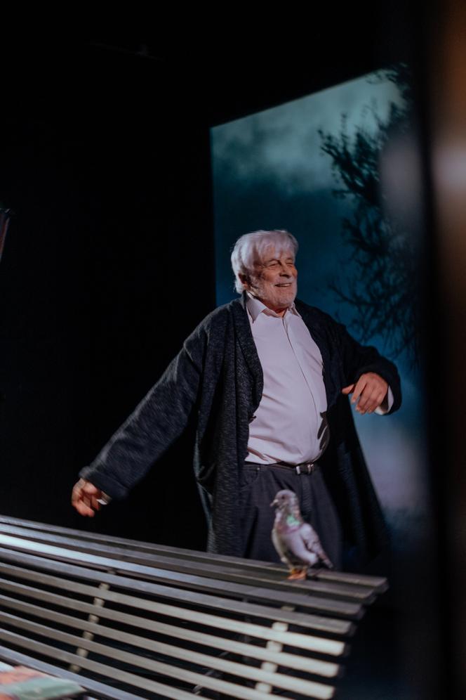 Jacques Weber, dans « Cyrano, rêver, rire, passer », d’après la pièce d’Edmond Rostand, adaptée par Christine Weber, au Théâtre La Pépinière, à Paris, le 28 janvier 2026.