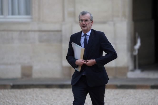 O governador do Banco da França, François Villeroy-de-Galhau, chega ao Palácio do Eliseu, em Paris, em 11 de dezembro de 2018.