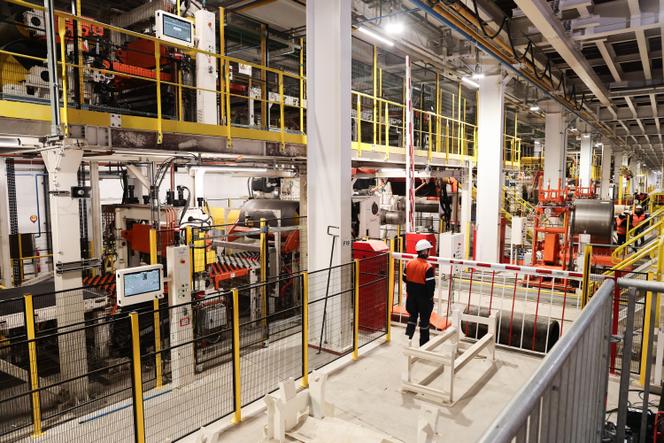 Nas instalações da ArcelorMittal em Mardyck, perto de Dunquerque (Norte), 10 de fevereiro de 2026.