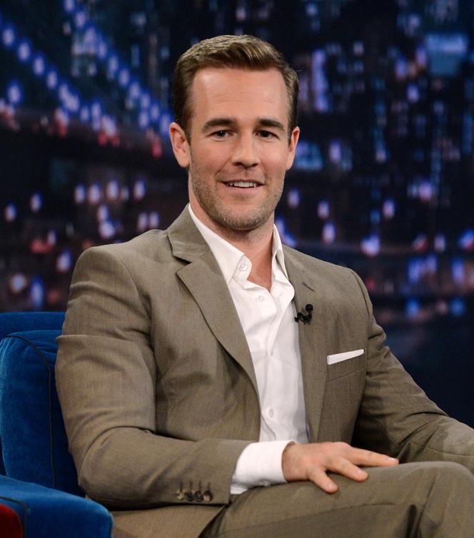 James Van Der Beek sur le plateau de l’émission « Late Night With Jimmy Fallon », à New York, le 26 octobre 2012.