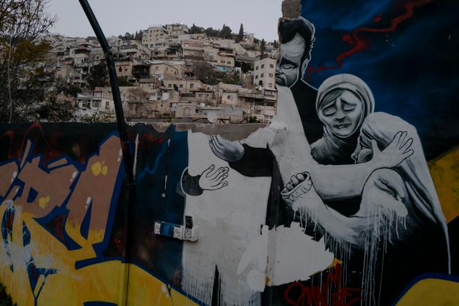 Le quartier d'Al-Bustan, à Jérusalem-Est, en Cisjordanie, le 2 février 2026. 