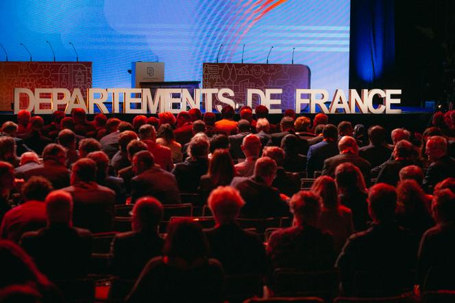 Les 94ᵉˢ Assises des départements de France, à Albi, le 14 novembre 2025.