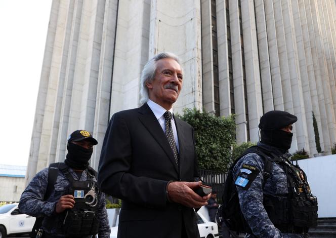 Le journaliste guatémaltèque José Ruben Zamora, à Guatemala City, le 12&nbsp;février&nbsp;2026. 