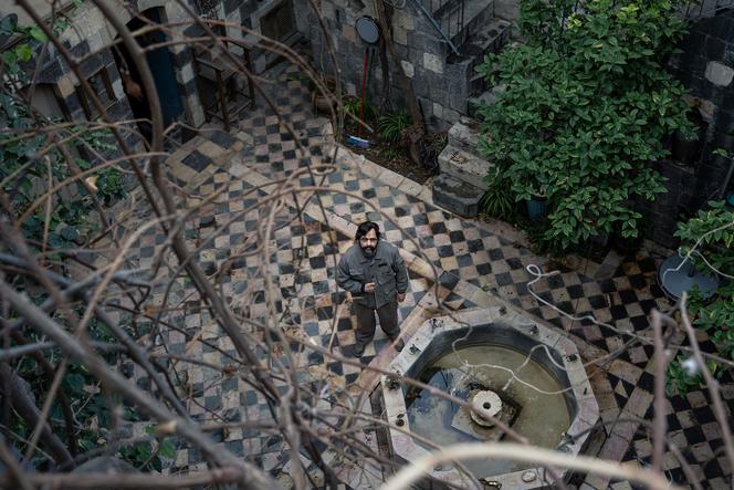 Le réalisateur Mohammad Abdel Aziz, chez lui, à Damas, le 29 janvier.