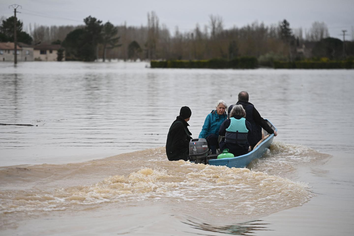 Après la tempête Nils : la France en situation de « crue généralisée », la Gironde et le Lot-et-Garonne en vigilance rouge