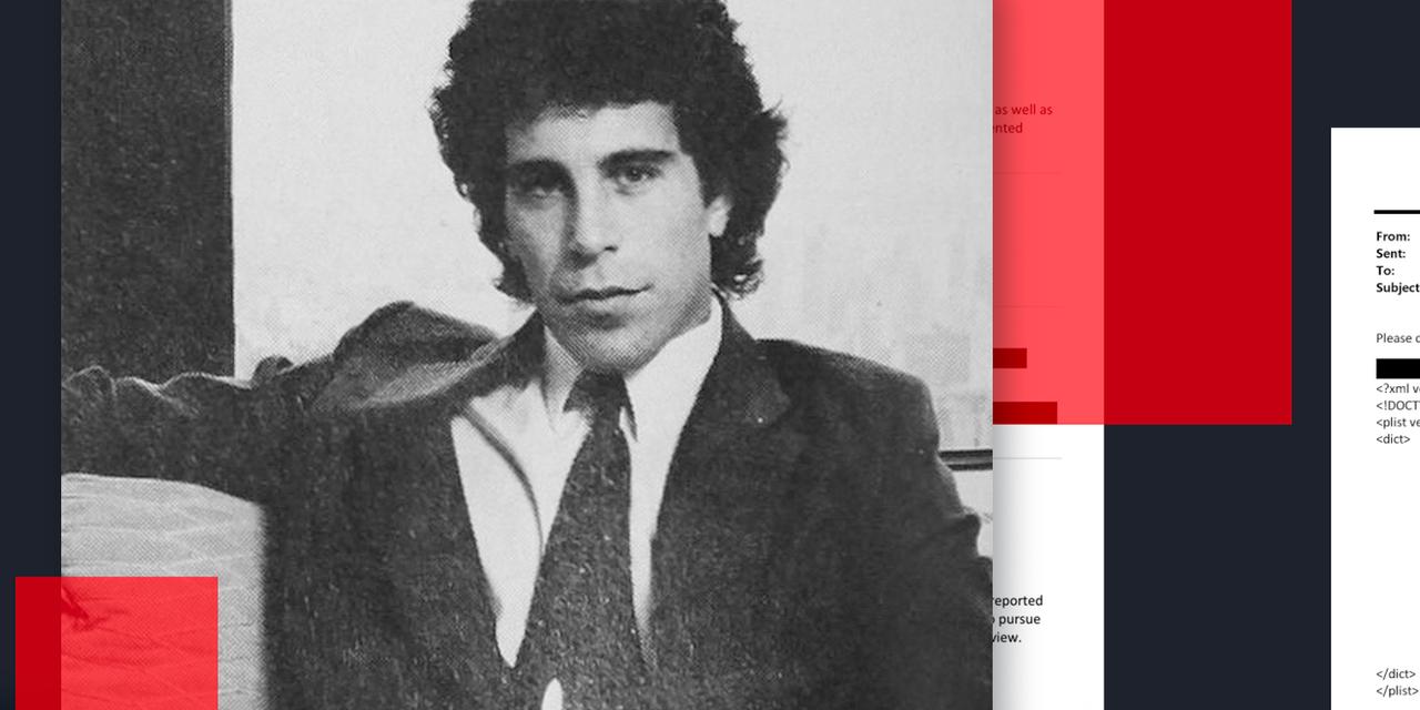 Jeffrey Epstein sur une parution dans le Cosmopolitan magazine en juillet 1980.