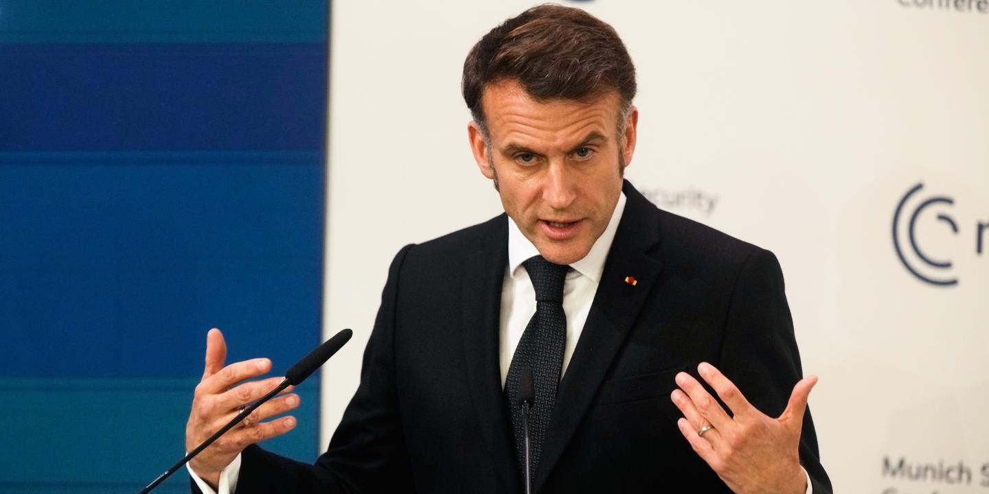 « Nous sommes trop timides » : Emmanuel Macron appelle les Européens « à croire » en eux, depuis Munich, un an après les attaques de J. D. Vance