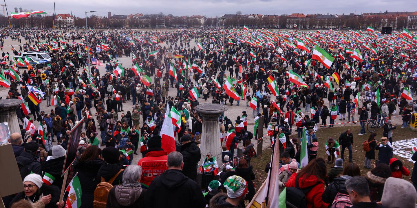 200 000 manifestants contre les autorités iraniennes à Munich, en marge de la Conférence sur la sécurité