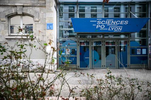 La façade de l’institut d’études politiques de Lyon (Rhône), le 16 février 2026.