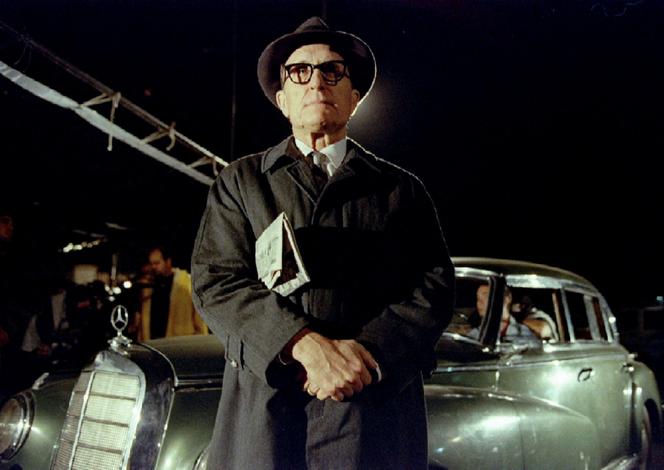 Robert Duvall sur le tournage du film « L’Homme qui a capturé Eichmann », sorti en 1996.