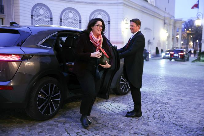 La ministre des sports, Marina Ferrari, à l’hôtel de Beauvau, siège du ministère de l’intérieur, à Paris, le 5&nbsp;janvier&nbsp;2026.